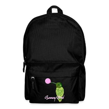 Hummingbird Chewing gum Hummingbirds - Backpack - black - Front