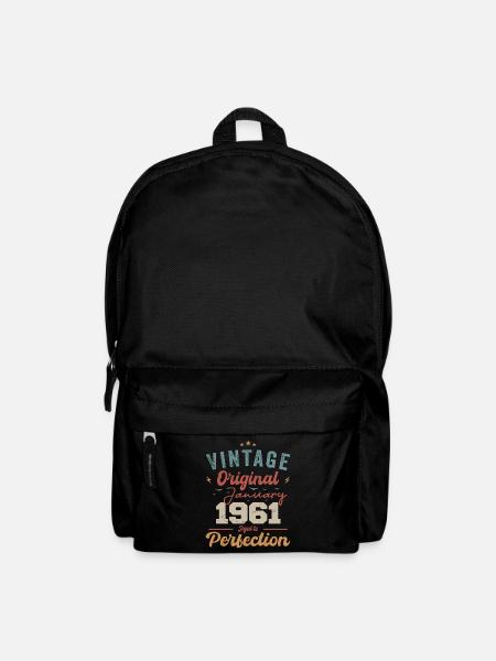 Januar 1961 Legende seit 63 Jahren - Rucksack - Schwarz