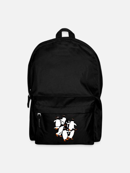 Penguin Penguins - Backpack - black