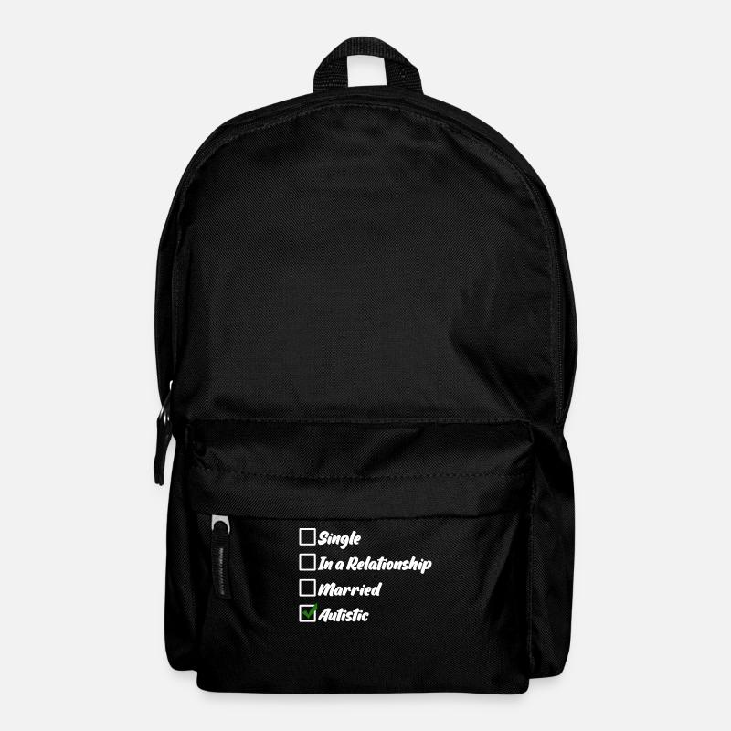 Autist Joke Autism Autistic - Rucksack - Schwarz