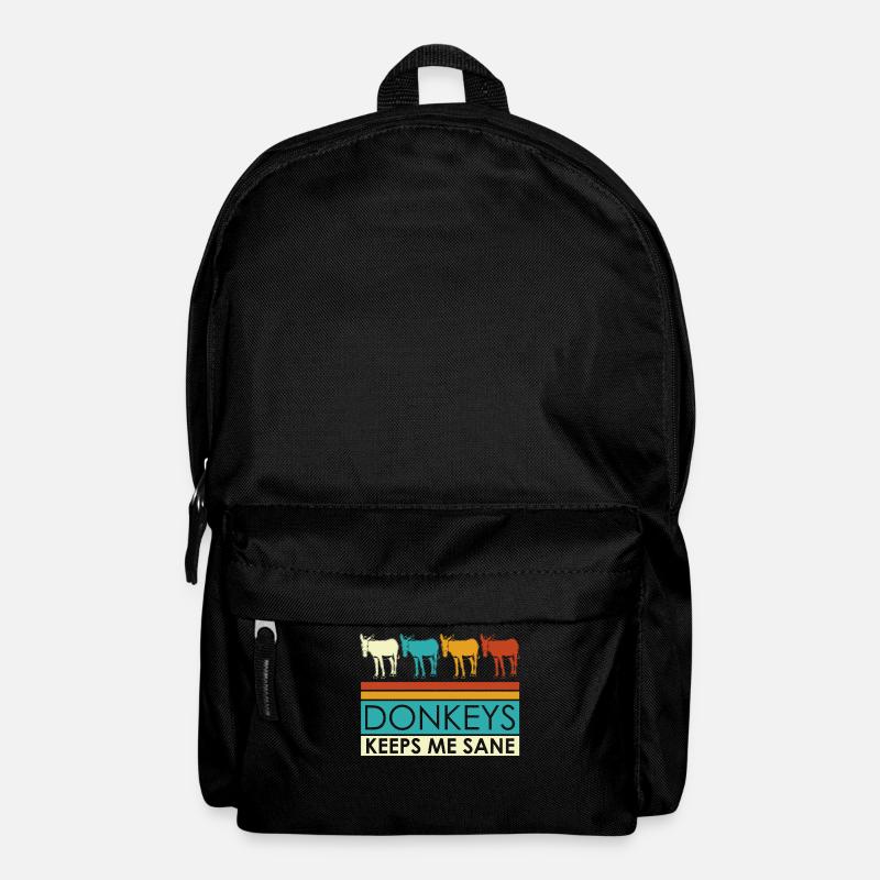Donkey Retro Donkeys - Backpack - black