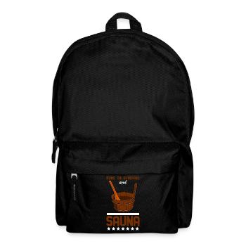 Sauna - Backpack - black - Front