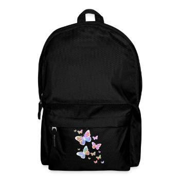 Papillon, Papillon, Animal, Coloré, Couleur - Sac à dos - noir - Devant