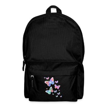 Papillon, Papillon, Animal, Coloré, Couleur - Sac à dos - noir - Devant