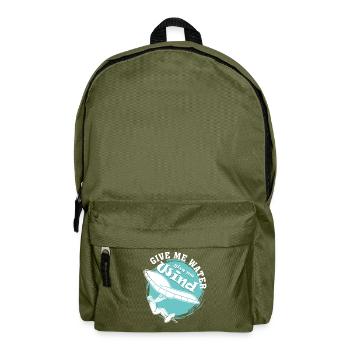 Foilboard Wing Foiling Winging - Backpack - olive green - Front