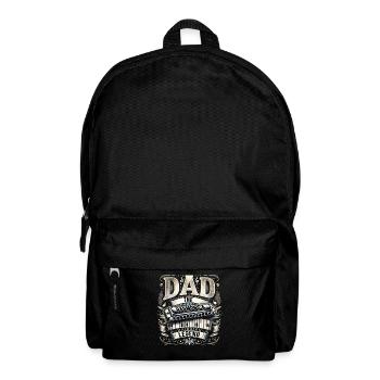 Father's Day Dad The Harmonica Legend Dad Dad - Backpack - black - Front