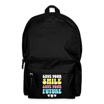 Zahnarzt Retro Dentist - Backpack - black - Front