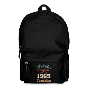 März 1965 Jahrgang geboren Vintage Geburtstag - Rucksack - Schwarz - Vorne