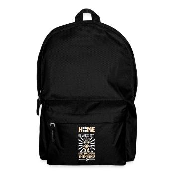 Home - Eastern European Shepherd - Backpack - black - Front