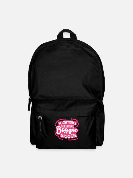 Boogie Woogie Boogie-Woogie Danse - Sac à dos - noir