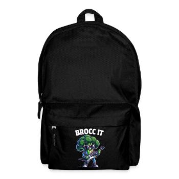 Brocoli - Sac à dos - noir - Devant