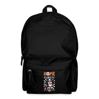 Home - King Charles Spaniel - Backpack - black - Front