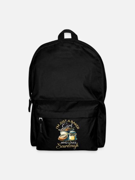 Sauerteig Mädchen - Rucksack - Schwarz