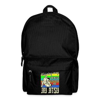 Ju-Jitsu Jujutsu Jiu-Jitsu - Backpack - black - Front