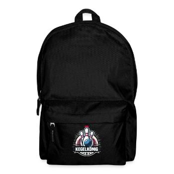 Bowling King Skittles Bowling Club Design pour le bowling - Sac à dos - noir - Devant