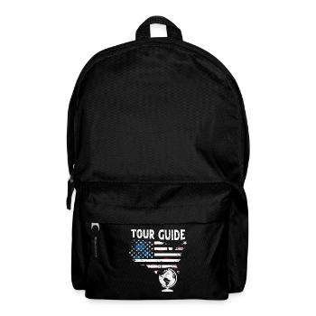 Tour Guide - Rucksack - Schwarz - Vorne