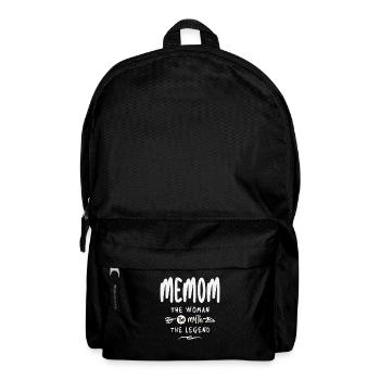 Memom Der Mythos der Frau Legende - Muttertag - Rucksack - Schwarz - Vorne