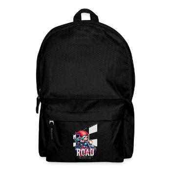Road Girl née pour la vitesse - Sac à dos - noir - Devant