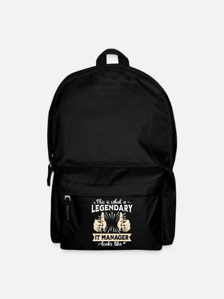 Legendärer IT Manager - Rucksack - Schwarz