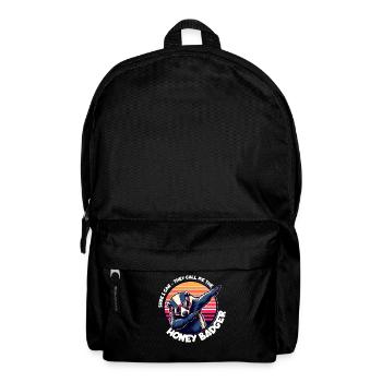 Dicton de blaireau à miel - Sac à dos - noir - Devant