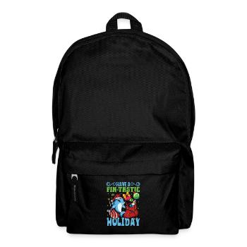 Passez des vacances inoubliables - Christmas Dolphin - Sac à dos - noir - Devant