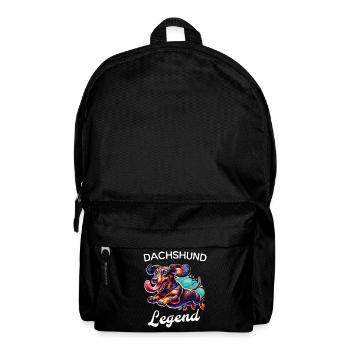 Teckel Légende Teckel - Sac à dos - noir - Devant