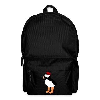 Puffin with Rain Boots Puffins - Rucksack - Schwarz - Vorne