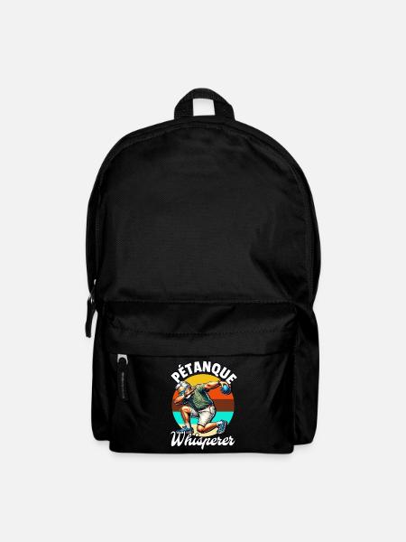 Petanque Whisperer - Rucksack - Schwarz