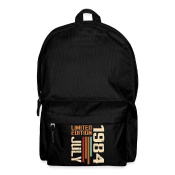 Juli 1984 Geburtstagsgeschenk 1984 Juli 1984 - Rucksack - Schwarz - Vorne