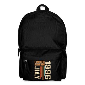 July 1996 Birthday Gift 1996 July 1996 - Backpack - black - Front