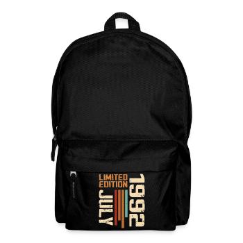 Juli 1992 Geburtstagsgeschenk 1992 Juli 1992 - Rucksack - Schwarz - Vorne