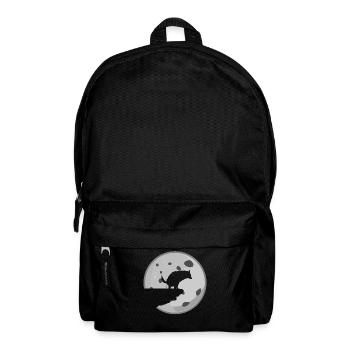 White Shepherd Dogs Shitting Dog Moon - Backpack - black - Front