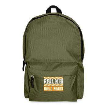Roadbuilder Road Attendant Road Keeper - Rucksack - Olivgrün - Vorne