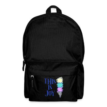 Icecream Ice Cream Cup - Backpack - black - Front