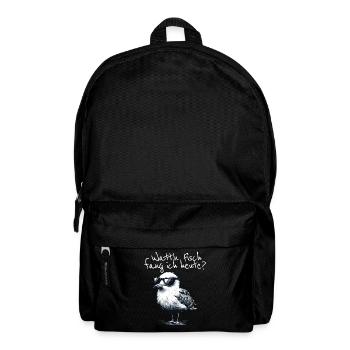Watt’n Fisch fang ich heute Coole Möwe Spruch - Sac à dos - noir - Devant