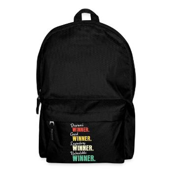 Winner - Backpack - black - Front