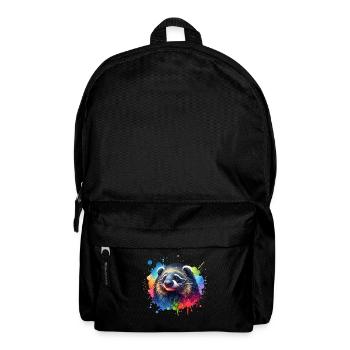 raccoon bear - Backpack - black - Front
