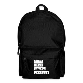 Misanthrope Sarcasme Gothique malheureux - Sac à dos - noir - Devant