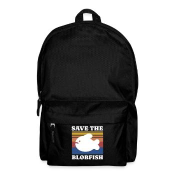 Save Blobfish - Backpack - black - Front