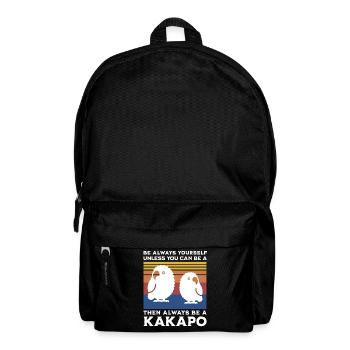 Night Parrot Saying - Backpack - black - Front