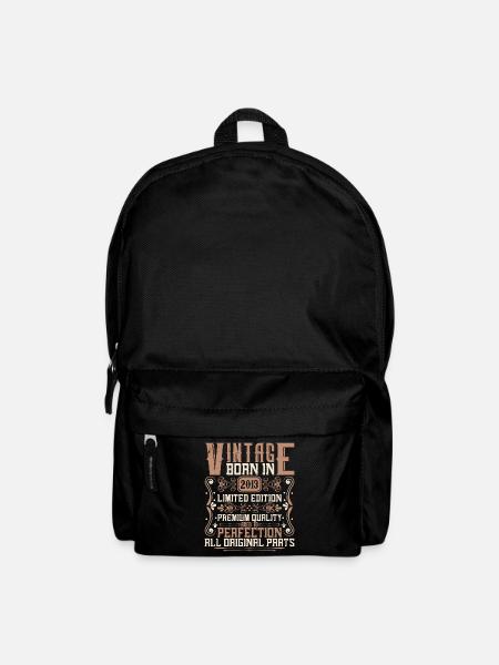 2013 Geburtstag Jahrgang 2013 Geboren Vintage 2013 - Rucksack - Schwarz