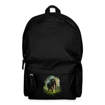 Sumatra Elefant - Rucksack - Schwarz - Vorne