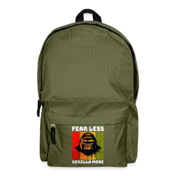 Mountain Gorilla Berggorilla - Rucksack - Olivgrün - Vorne