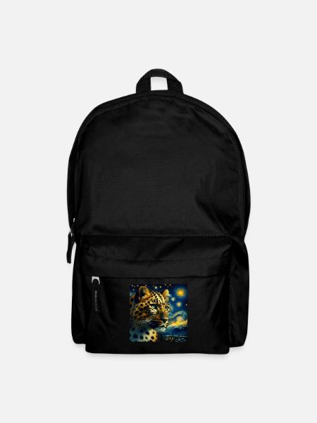 Amurleopard Starry Night - Rucksack - Schwarz