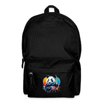 Cardio Pandabär EKG Panda - Rucksack - Schwarz - Vorne