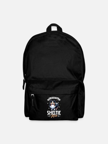 Shetland Sheepdog Mama - Rucksack - Schwarz