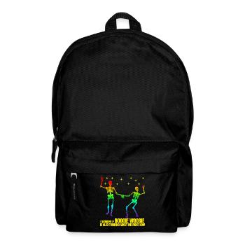 Boogie Woogie Squelette Balançoire - Sac à dos - noir - Devant