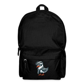 Cool Seagull Sunglasses Summer North Sea Baltic Sea - Backpack - black - Front