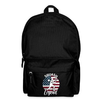 Squash Sayings - Backpack - black - Front