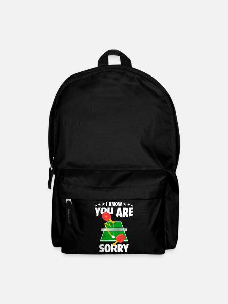 Ping Pong Legende - Rucksack - Schwarz
